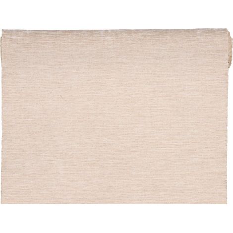 Rotolo di tessuto in ciniglia glitterato per decorazioni natalizie da 36 cm x 3 mt -Crema (1/5)