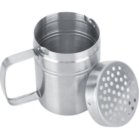 Tarro de acero inoxidable para condimentos, cocina doméstica, especias, pimienta, sal, botella para condimentos (1/5)