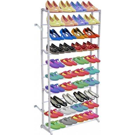 Schuhregal für 40 Paar Schuhe Schuhschrank 140cm vidaXL (1/5)