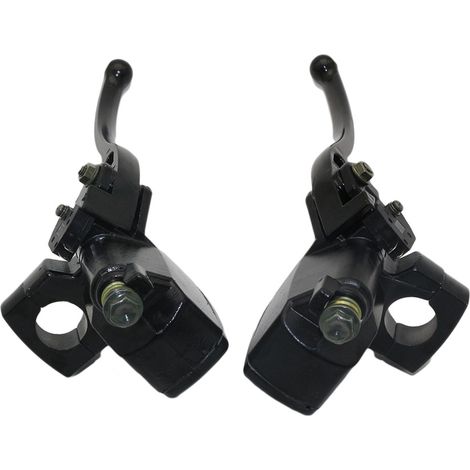 Pièces de moto : pompes de frein gauche et droite, pompe de frein hydraulique Turtle King, 22 mm (1/4)