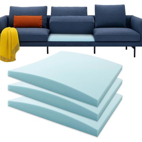 Les coussins du canapé soutiennent les assises affaissées, et les coussins en mousse haute densité 20x20 redonnent au canapé sa fermeté. (1/5)