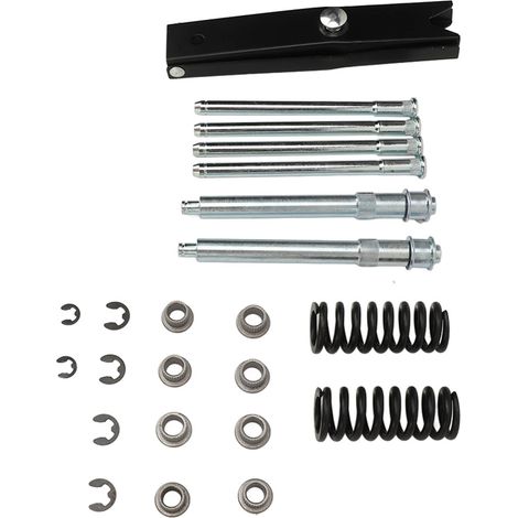 Jeu de réparation axe et douille de charnière de porte en métal, outil de remplacement avec ressort et galet pour Chevy C1500 C2500 C3500 K1500 K2500 K3500 (1/5)