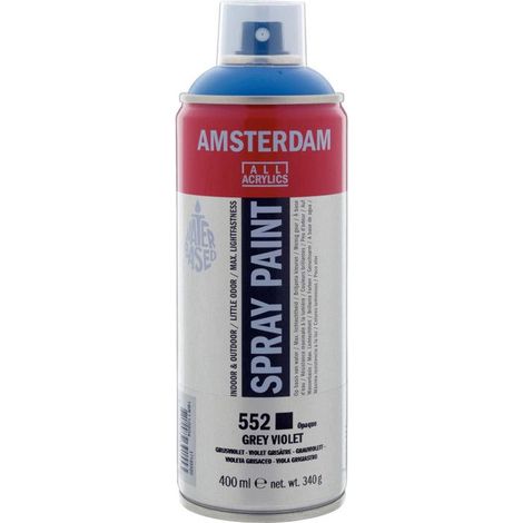 Bombe de peinture Amsterdam 400 ml violet grisâtre