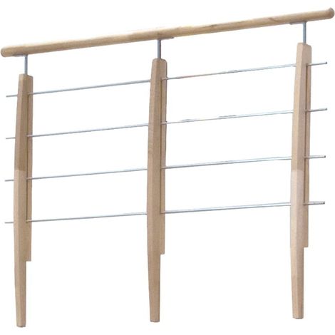 Minka Brüstungsgeländer für die Raumspartreppen Home, Classic, Home Turn und Classic Turn Untergurte Fichte 1m