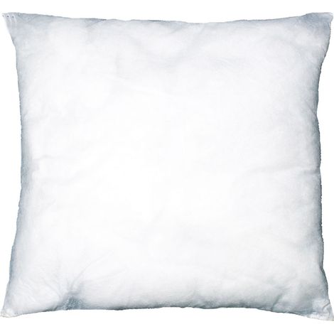 Homemaison – Coussin d'allaitement 45x45 cm – Garniture mousse 100% polyester – Coloris blanc – Vendue à l'unité (1/3)