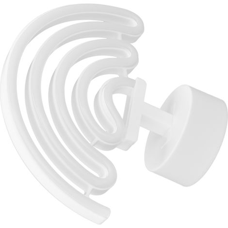 Lumière néon LED lampe de table pour chambre, bar, décoration festive, veilleuse, alimentation USB ou piles, base arc-en-ciel (livrée sans piles) (1/5)