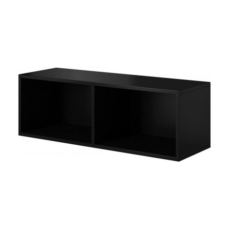 Librería Cama FURNITURE ROCO - librería negra compacta para libros y objetos de decoración