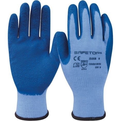 12 pares de Guantes Sintéticos Tough Wire | 9