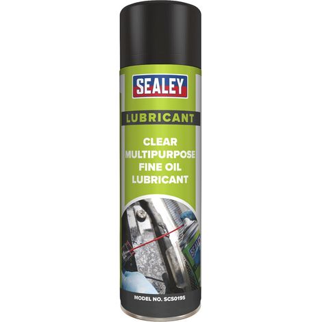 Sealey Clear Multipurpose Fine Oil Lubricant 500ml SCS019S (1/2)