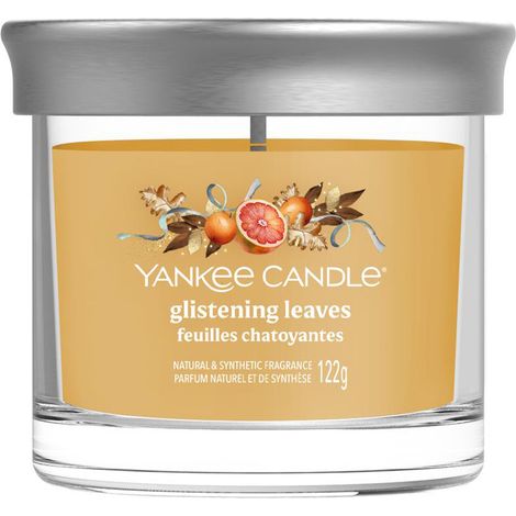 Yankee Candle Glistening Leaves vela Cilindro Amarillo 1 pieza(s) (1/2)