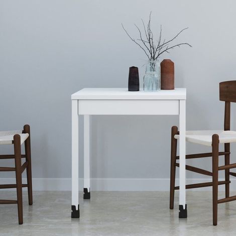 Lot de 4 rehausseurs de meubles, rehausseurs de lit, de table, de chaise, de canapé pour carré/rond - Diamètre : 20-35 mm - Pieds de chaise - Avec pince à vis - Noir - 4 pièces - 5 cm (1/4)