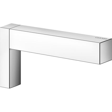 KEUCO Ersatz-Rollenhalter aus Metall, hochglanz-verchromt, WC-Rollenhalter für Badezimmer und Gäste-WC, 1 Rolle, Toilettenpapier-Halter, Edition 90 Square (1/5)