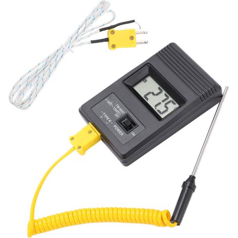 TM902C Termometro digitale LCD 50+300℃ Sensore di temperatura industriale ad alta precisione (1/5)