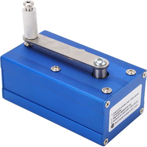Leistungsstarker Handgenerator, Handy-Ladegerät und COB-Notleuchte (1/5)