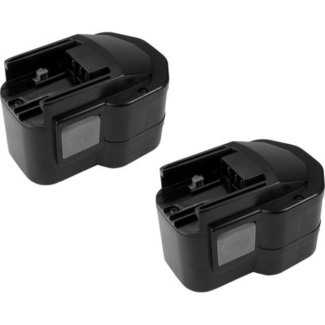 2x Hochleistungs Ni-MH Akku, 12V / 3300mAh ersetzt Atlas Copco AEG Milwaukee 4932367904 4932373522 4932376508 49-24-0150 PBS3000 für 0502-23 0502-25 0502-52 12V Power-Plus BF12 MX12 MXS12 (1/5)