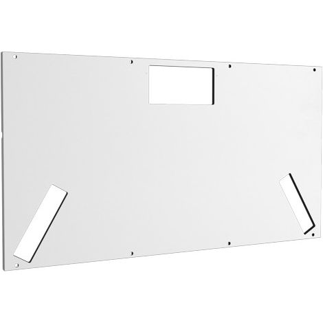 Kermi Frontabdeckung Metall, weiß RAL9003, für x-well F270 - Y9103000091K