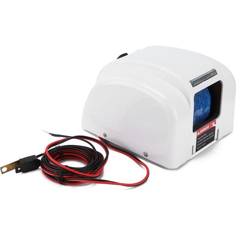 Elektrische 12V-Ankerwinde (30 lbs) für Fischerboote, Bootsankerwinde mit Fernbedienung, Ankerhebesatz (1/5)