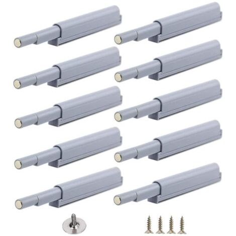 Appuyez pour ouvrir magnétique loquets Fermetures magnétiques push-open ouvre et ferme la porte avec une simple pression (10 pièces) (1/5)