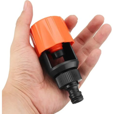 1 pièce Raccord rapide universel pour tuyau d'arrosage en plastique, adaptateur pour mitigeur de jardin (1/5)