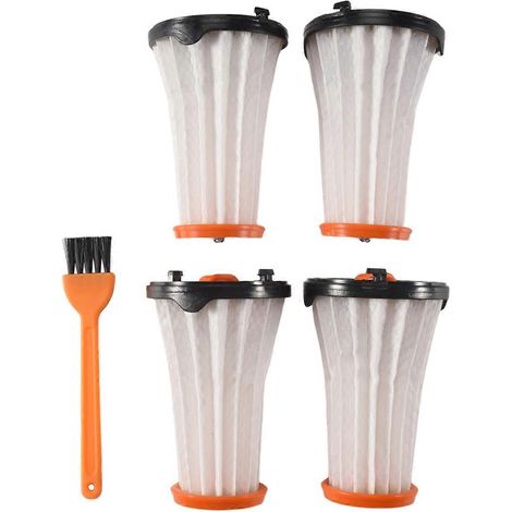Lot de 4 filtres pour aspirateurs AEG/Electrolux Rapido et Ergorapido (1/5)