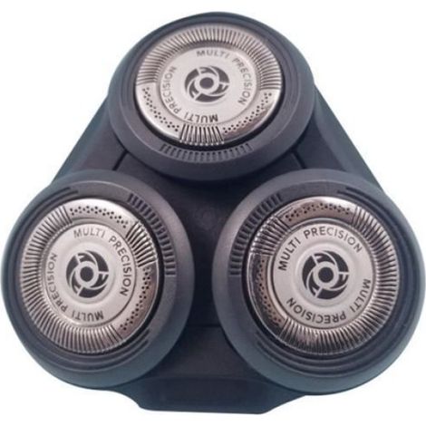 Tête De Rasoir De Rechange - Pour Rasoirs Électriques Philips S5000 Série - Compatible S5370 S5571 S5420 S5140 S5078 S5077 S5050 S5082 - Noir ×1 (1/4)