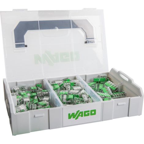 Malette L-BOXX Mini 250 bornes Série 221 gamme verte - Wago