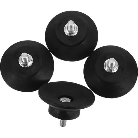 amortisseurs en caoutchouc lot de 4 filetage M6 pour pieds (1/5)