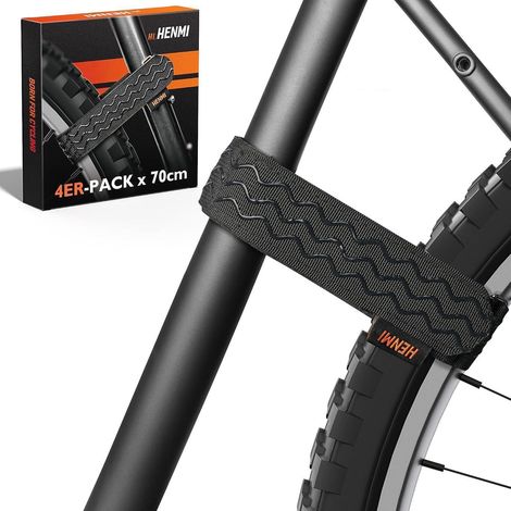 Fahrradträger Spanngurte 4er-Pack 70cm mit Anti-Rutsch-Gummierung (1/5)