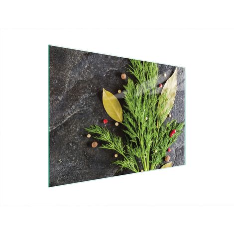 Glasschneidebrett 40x30 Fenchel (1/5)