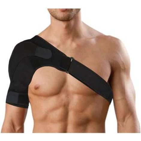 Attelle Épaule Néoprène Réglable - Soutien Articulation Épaule - Rééducation Sportive et Soulagement Douleur - Taille Unique Ajustable (1/5)