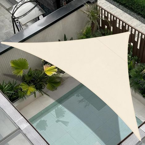 Voile d'ombrage Carré 2.5x2.5m Imperméable Toile Ombrage 95% UV Protection pour Patio Balcon Jardin Terrasse Extérieur-Antracite