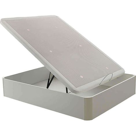 Arcón abatible Relax Evoque gran capacidad altura 38 cm  Blanco - 105x190 cm