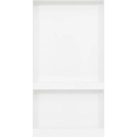 Maison Exclusive - Hornacina de ducha 2 compartimentos blanco bri