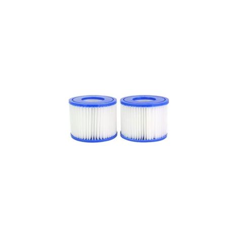 Filtro CREZOO VI para Bestway, filtro para jacuzzi, filtro para piscina Paris, 2 filtros - Crezuo (1/4)