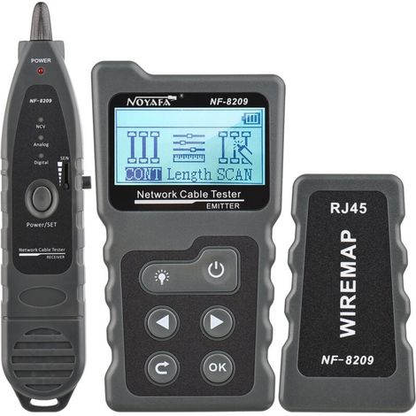 Detector de cables NF-8209, multifunción, sin batería (1/5)