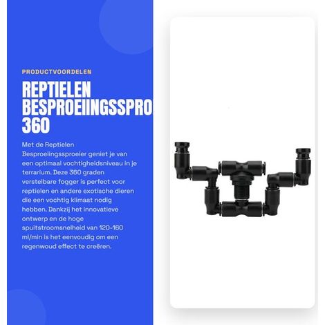 Dailygoods - Aspersor de riego ajustable de 360° - Aspersor de jardín (1/5)