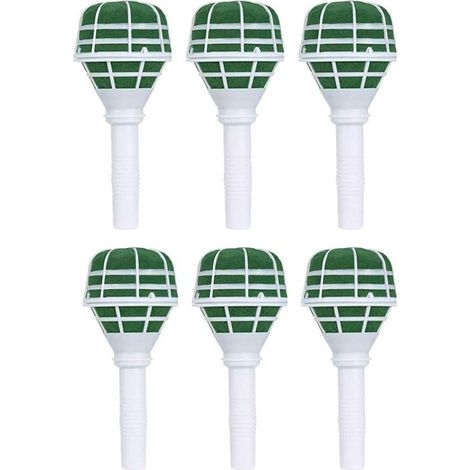 Support de Bouquet de mariée Porte décoration, 6 pcs Mousse pour poignée de mariée Mariage Décorer Décoration Florale pour Mariage, Porte-Bouquet de Mariage Lot de Vert-Fei Yu (1/4)
