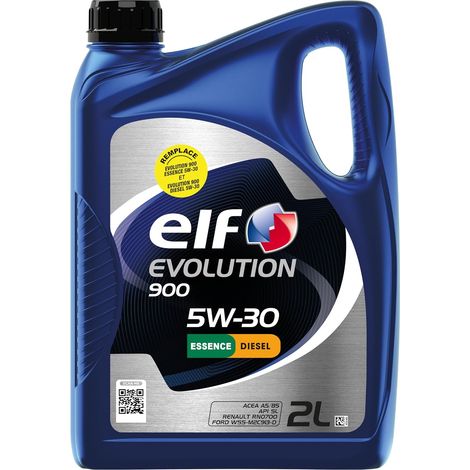EVOLUTION 900 5W-30, Huile moteur essence et Diesel, 2 litres (1/5)