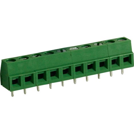 Bornier pour CI RS PRO 10 contacts 1 rangée(s) pas de 5mm