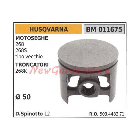 Pistone motosega 268 268S tipo vecchio troncatore 268K Ø 50mm HUSQVARNA 011675