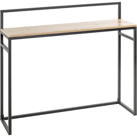 Console Design "Miranda" 100cm Chêne & Noir (1/5)