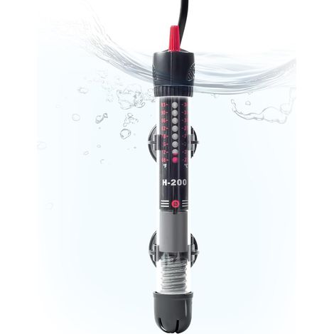 Chauffage Aquarium 50W pour 20-30L Chauffage pour Aquarium avec réglage 20–34°C