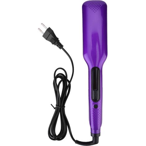 Lisseur Électrique Portable - Plaques Chauffantes À Température Constante - Pour Cheveux Bouclés Ou Lisses - 5 Niveaux De Température - 1 Pièce (1/5)