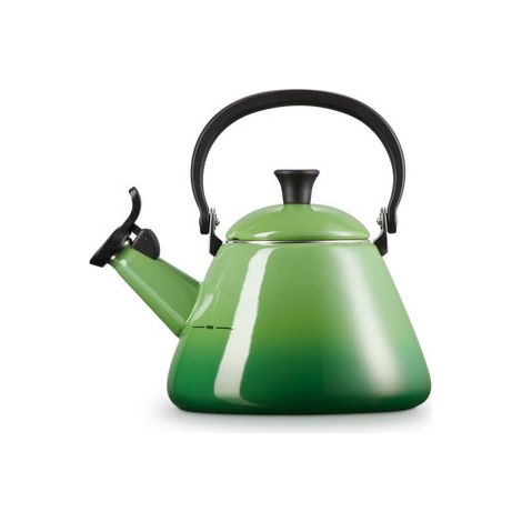 Le Creuset Bollitore Kone per Cucina con Sifone in Acciaio Smaltato da 1,6 L, Design Bamboo (1/4)
