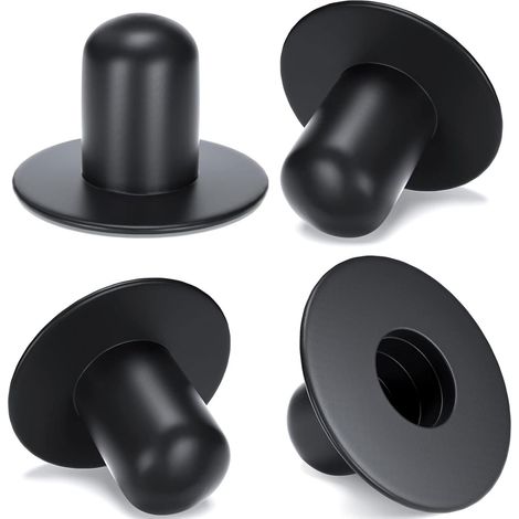 4 Pièces Bouchons de Piscine, Bouchons Muraux pour Piscine, Piscine Hors Sol Caoutchouc Hors Vidange Accessoire pour Compatible avec Intex et Bestway Spa Piscines (1/3)
