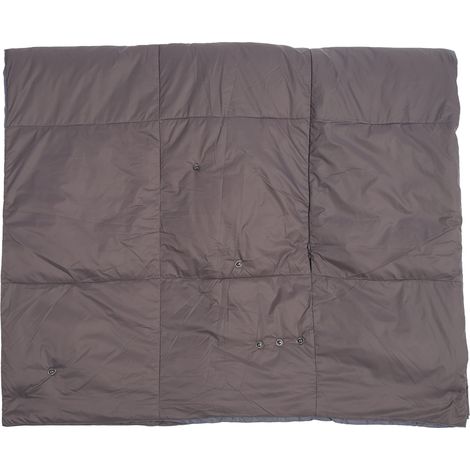 Coussin chauffant gris électrique, alimenté par USB, 6 zones de chauffe, 3 niveaux de température, lavable, pour soulager les crampes au dos et à la nuque. (1/5)