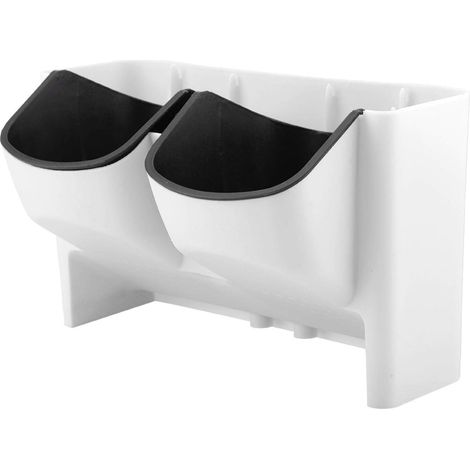 Jardinière Bonsai Pots empilable Abri de jardin Hardy (Blanc) (1/2)