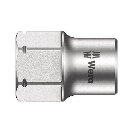 DOUILLE 6 PANS EXTÉRIEURS 7 MM LONGUEUR: 18 MM WERA 05003670001 PROPULSEUR: 1/4 (6.3 MM) 1 PC(S) (1/3)
