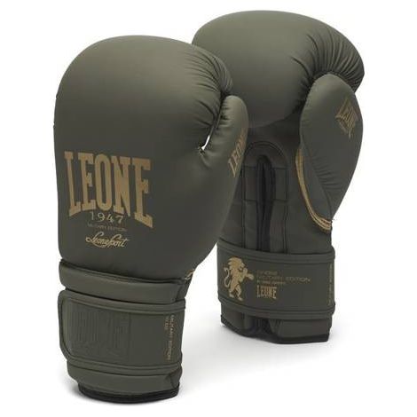 Gants de boxe Leone B&W Military Edition 14 oz (1/5)