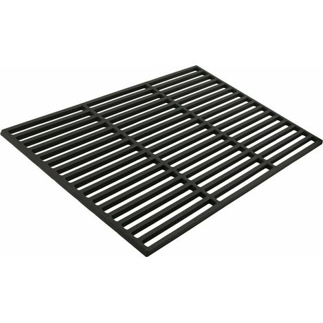 BBQ-Toro Grille en fonte 54 x 34 cm solide et émaillée